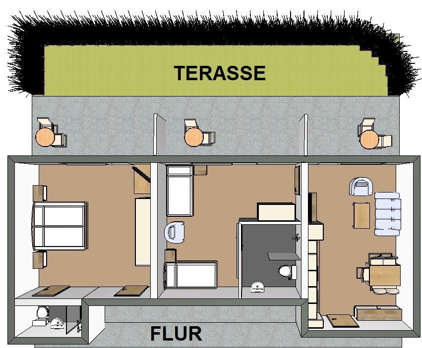Ferienwohnung Irmgard Und Ferienwohnung Gerlinde Waldbrunn  エクステリア 写真